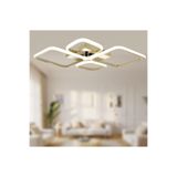 TT AYDINLATMA TT050-FSR TT Aydınlatma (Sarı Işık) Baklava Desen Fransız Sarı Kaplama 4 lü Led Avize Rosegold 70 x 50