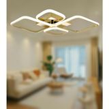 TT Aydınlatma TT050-SR Tt Aydınlatma Baklava Desen Sarı Kaplama 4 Lü LED Avize - Gold - Gün Işığı