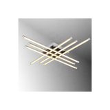 TT AYDINLATMA TT070-KR-3RENK IŞIK 6 lı Çubuk Model ( 3 RENK ıŞIK ) Krom Kaplama Led Avize
