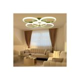 TT AYDINLATMA TT304-4+1-SR-BEYAZIŞIK YUVARLAK TT Aydınlatma BEYAZ IŞIK LED Sarı Kaplama 5 li Led Avize Sarı