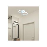 TT AYDINLATMA Tt305-2-by Mat Beyaz 2 Li (Sarı Işık) Led Avize Beyaz