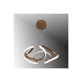 TT AYDINLATMA TT307-35-ESK TT Aydınlatma Helezon Modeli Eskitme Boyalı (Sarı Işık) Led Avize Eskitme