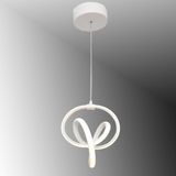 TT Aydınlatma TT317-BY Stilla Modeli Mat Beyaz LED Avize - Sarı Işık