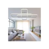 TT AYDINLATMA TT324-BY TT Aydınlatma (Gün Işığı) 57 x 17 Profil Mat Beyaz 3 lü Plofonyer Led Avize Beyaz 70 x 57
