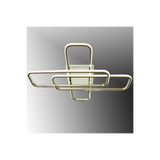 TT AYDINLATMA TT324-FSR-3RENKIŞIK TT Aydınlatma 57 x 17 Fransız Sarı Kaplama(3 RENK IŞIK) Plafonyer Led Avize Rosegold