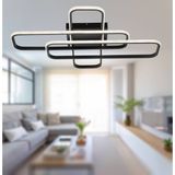 TT Aydınlatma TT324-SY Tt Aydınlatma 57 x 17 Profil Mat Siyah 3 Lü Plofonyer LED Avize - Gün Işığı