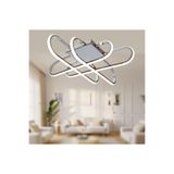 TT AYDINLATMA TT338-KR-BEYAZIŞIK TT Aydınlatma Kasef Model (Beyaz Işık) Krom Kaplama Led Avize Krom 30 x 60