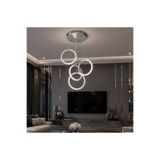 TT AYDINLATMA TT339-3+1-FULLKR ( BEYAZ IŞIK LEDLİ ) NEXUS MODELİ 20 LİK HALKA 4 LÜ LED AVİZE