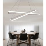 Tt Aydınlatma Tt400-2 By Tt Aydınlatma Dikdörtgen 2 Li Mat Beyaz Led Avize - Gün Işığı