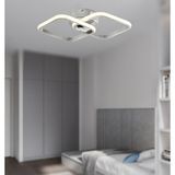 TT Aydınlatma TT405-2-KR Tt Aydınlatma Krom Kaplama 2 Li Kare LED Avize - Gün Işığı
