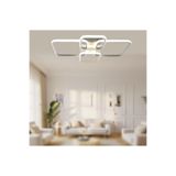 TT AYDINLATMA TT500-4-BY TT Aydınlatma (Gün Işığı) Mat Beyaz Plofonyer 4 lü Led Avize Beyaz 70 x 50