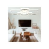 TT AYDINLATMA TT500-6-BY TT Aydınlatma (Gün Işığı) Mat Beyaz Plofonyer 6 lı Led Avize Beyaz 70 x 50