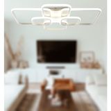TT Aydınlatma TT500-6-BY Tt Aydınlatma Mat Beyaz Plofonyer 6 Lı LED Avize - Beyaz Işık