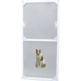 TT Pratik Sineklik Kedi Tüllü Sabit Kapı Sinekliği Beyaz (En= 0-90 Cm. Boy= 0-210 Cm.) Istenilen Ölçüde