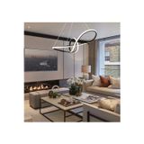 Tt002-sy Papyon Modeli ( Beyaz Işık ) Mat Siyah Led Avize