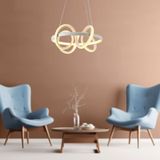 TT003-BY TT Aydınlatma Sarmal Modeli Mat Beyaz Led Avize