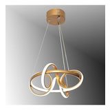TT003-ESK TT Aydınlatma Sarmal Modeli Eskitme Boyalı Led Avize