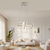 TT003-FSR Tt Aydınlatma Sarmal Modeli Fransız Sarısı Kaplama LED Avize - Rose Gold - Gün Işığı