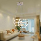 TT003-FSR Tt Aydınlatma Sarmal Modeli Fransız Sarısı Kaplama LED Avize - Rose Gold - Sarı Işık