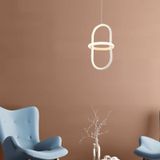 TT006-1-BY TT Aydınlatma Minyon Modeli Tekli Mat Beyaz Led Avize