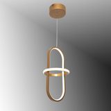 TT006-1-ESK TT Aydınlatma Minyon Modeli Tekli Eskitme ( Sarı Işık ) Led Avize