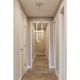 TT006-1-FSR Tt Aydınlatma Minyon Modeli Tekli Fransız Sarı Kaplama LED Avize - Rose Gold - Sarı Işık
