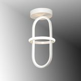 Tt006-1plf-By Tt Aydınlatma Minyon Modeli Tekli Plofonyer Mat Beyaz Led Avize