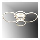 TT035-4-BY TT Aydınlatma Drone Modeli Mat Beyaz 4 lü Led Avize