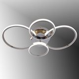 TT035-4-KR TT Aydınlatma Drone Modeli Krom Kaplama 4 lü Led Avize