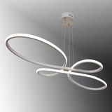 Tt041-By Tt Aydınlatma Trend Modeli Mat Beyaz Led Avize