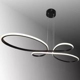 Tt041-Sy Tt Aydınlatma Trend Modeli Mat Siyah Led Avize