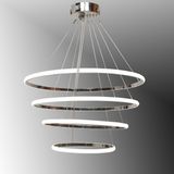 Tt300-4 Kr Tt Aydınlatma Halka 4 Lü Krom Kaplama Led Avize