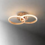 Tt305-2-Fsr Tt Aydınlatma Fransız Sarısı Kaplama 2 Li Led Avize