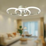 TT305-3-FSR Tt Aydınlatma Fransız Sarı Kaplama 3 Lü LED Avize - Rose Gold - Beyaz Işık