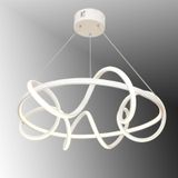 TT314-BY TT Aydınlatma Büyük Sarmal Modeli Mat Beyaz Led Avize beyaz-isik