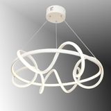 TT314-BY TT Aydınlatma Büyük Sarmal Modeli Mat Beyaz Led Avize gun-isigi