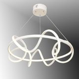 Tt314-By Tt Aydınlatma Büyük Sarmal Modeli Mat Beyaz Led Avize
