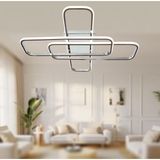 TT324-KR Tt Aydınlatma 57 x 17 Profil Krom Kaplama 3 Lü Plafonyer LED Avize - Gün Işığı