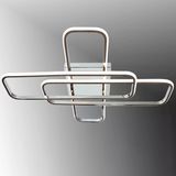 Tt324-Kr Tt Aydınlatma 57 X 17 Profil Krom Kaplama 3 Lü Plafonyer Led Avize