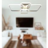 TT500-4-BY TT Aydınlatma ( Beyaz Işık ) Mat Beyaz Plofonyer 4 lü Led Avize