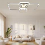 TT500-4-BY TT Aydınlatma ( Gün Işığı ) Mat Beyaz Plofonyer 4 lü Led Avize