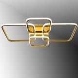 TT500-4-SR Tt Aydınlatma Sarı Kaplama Plofonyer 4 Lü LED Avize - Gold - Sarı Işık
