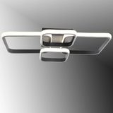 TT500-4-SY TT Aydınlatma ( Sarı Işık ) Mat Siyah Plofonyer 4 lü Led Avize