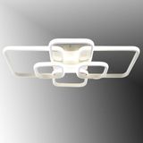 TT500-6-BY TT Aydınlatma ( Sarı Işık ) Mat Beyaz Plofonyer 6 lı Led Avize