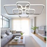TT500-6-KR Tt Aydınlatma Krom Kaplama Plofonyer 6 Lı LED Avize - 3 Renk Işık