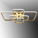 TT500-6-SR Tt Aydınlatma Sarı Kaplama Plofonyer 6 Lı LED Avize - Gold - Sarı Işık