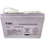 Ttec 12 Volt 100 Amper Jel Akü Ttec