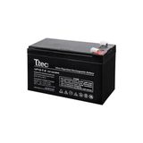 Ttec 12V 7AMPER Base Kuru Tip Akü - 0 RH (+) Siyah
