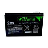 Ttec 12V 9AH Jel Akü – Solar Enerji Panel Sistemleriyle Uyumlu