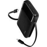 Ttec 2Bb215s Recharger Pro Lcd 10.000 Mah Pd 22,5W Lightning Ve Usb-C Dahili Kablolu Taşınabilir Hızlı Şarj Aleti
